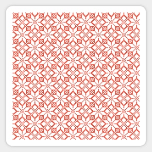 Christmas Sweater Pattern Sticker